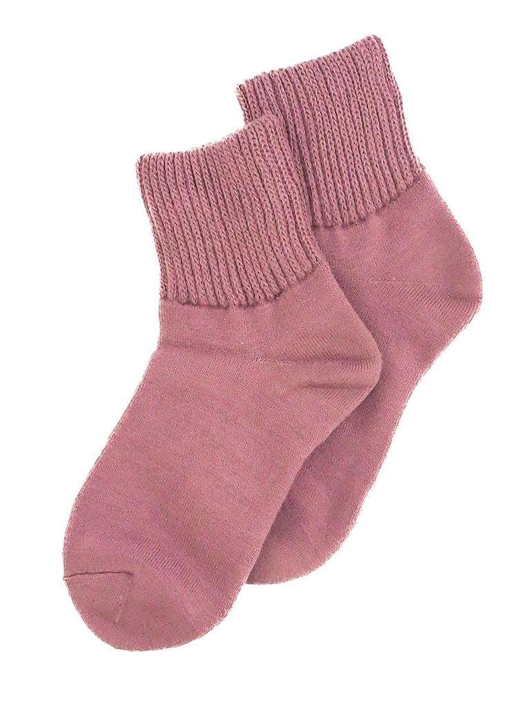 Gunze Warm Short Warm and Heat Smoke Pink Women's Socks, "Foot Recipe," Length, Comfortable, Retention, (RCU501)