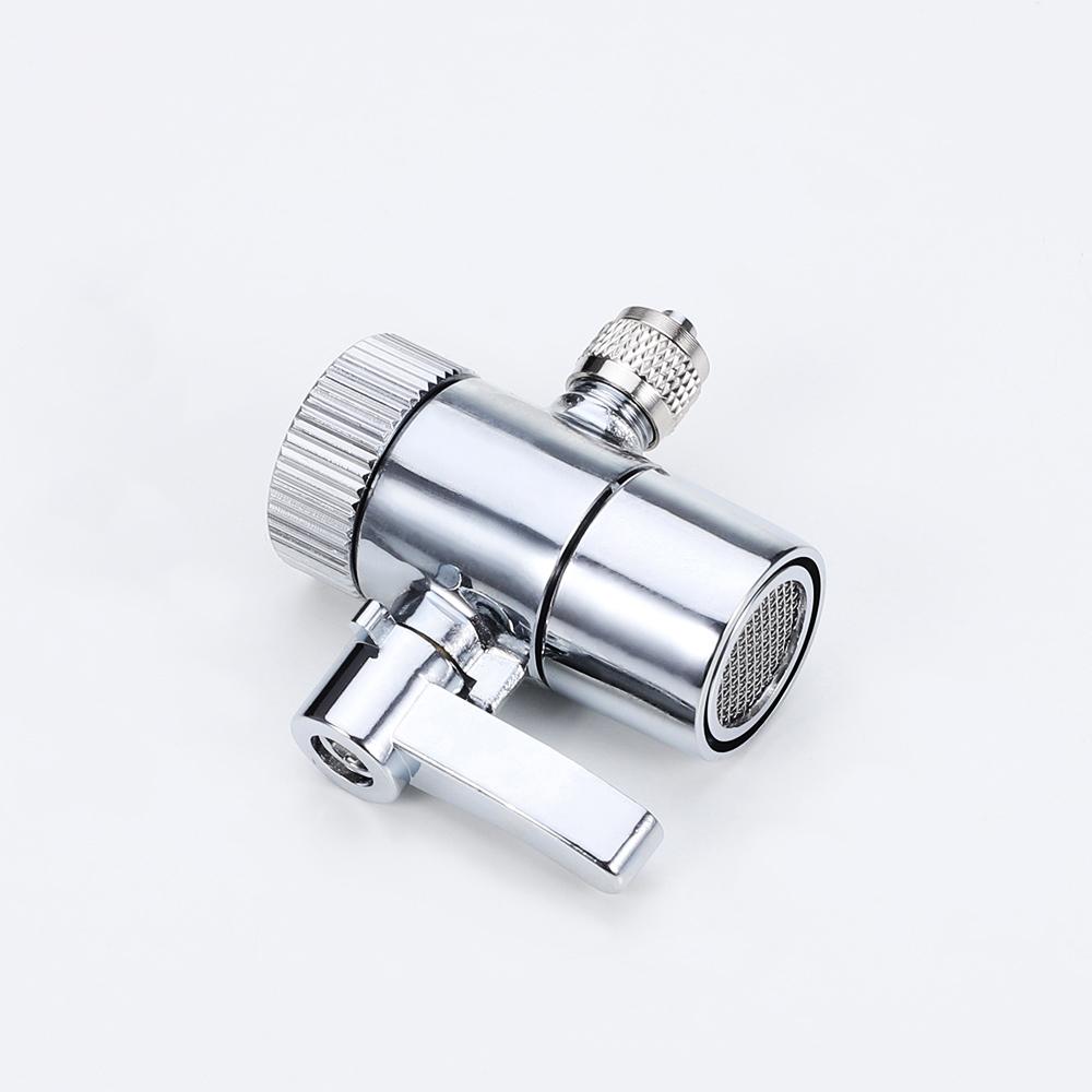 Innovative Design Bathroom Faucet Accessories 1/4'' Alloy Ball Structure Valves Manual Power Source Household Use 1 Year
