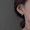 925 Sterling Silver Hoop Earrings: 2025 Modern Niche Design - Elegant & Luxurious for Women