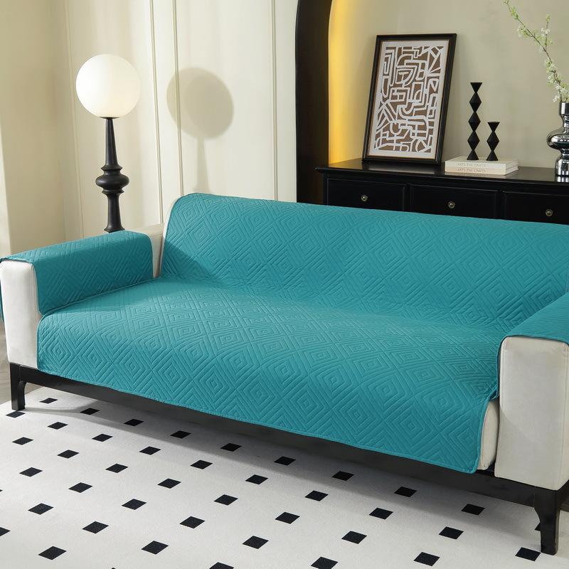 

Четыре сезона Тип спинки Двусторонняя Доступно Подушка для дивана для домашних животных Нескользящая Подлокотник Спинка Цельный чехол для дивана Можно стирать в стиральной машине 55*196cm