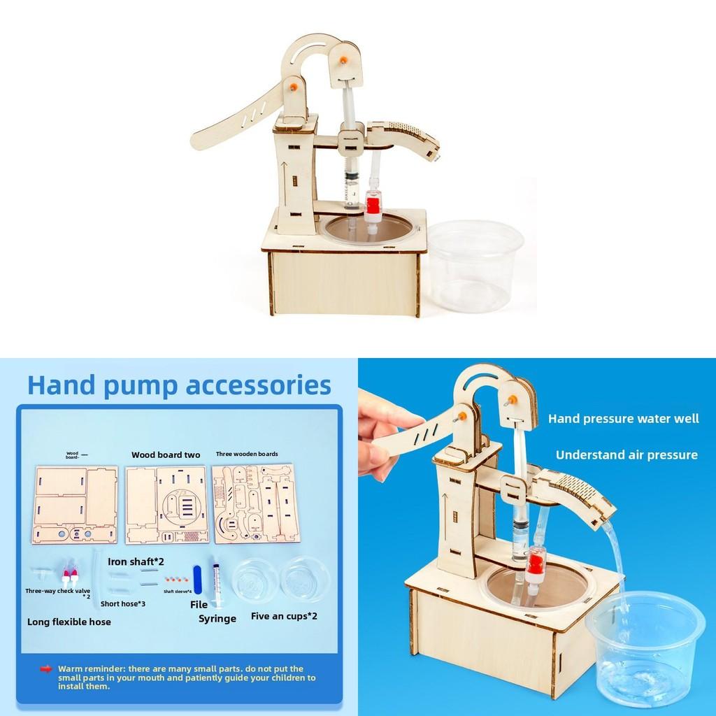 Science Experiment Diy Hand Pump Kit For Kids Educational Science Toys