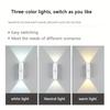 1/2/4/6 Stück Wandmontiertes Induktionslicht LED Smart Light USB Wiederaufladbar Dimmbar Schlafzimmer Nachtlicht Innen Wohnzimmer