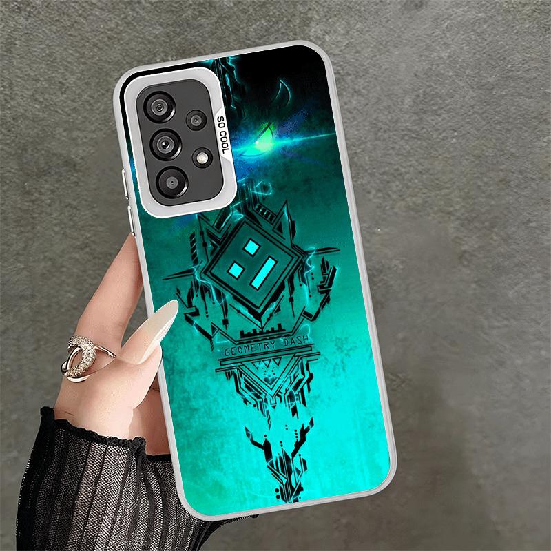 

Geometry Dash Game Shockproof Phone Case for Samsung A17 A16 A15 A14 A37 A57 A36 A56 A26 A35 A55 A25 A34 A54 A24 A13 A23 A33 A53 Samsung A35