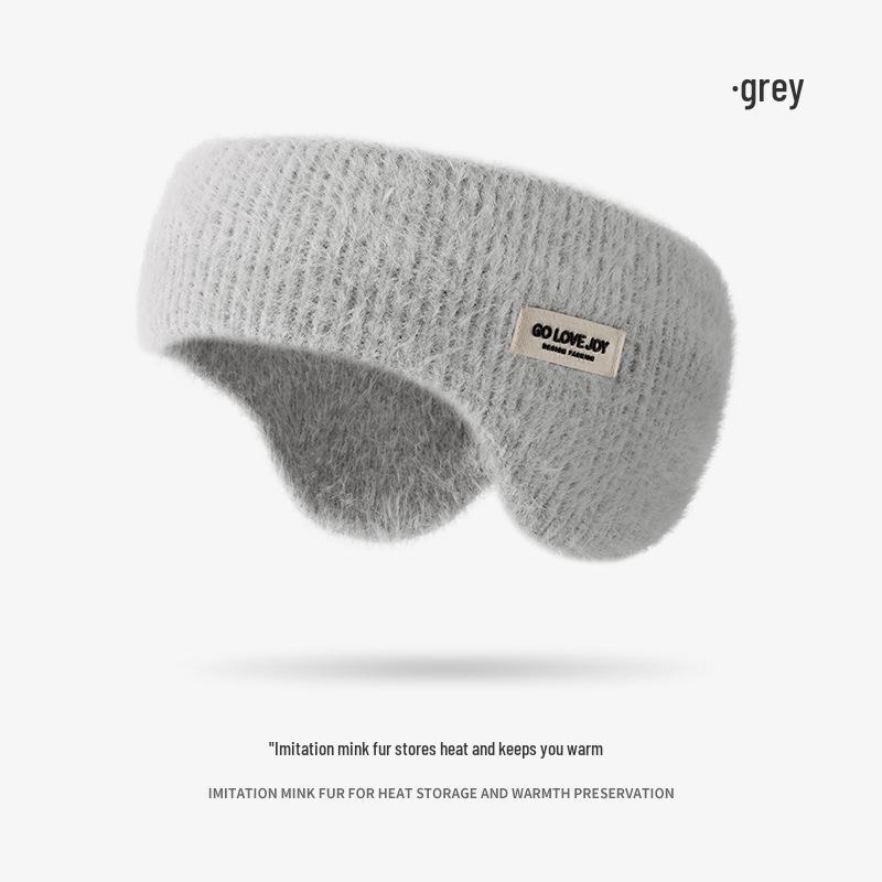 Cozy Faux Mink Earmuffs – Windproof, Coldproof & Elastic Ear Protection for Autumn/Winter