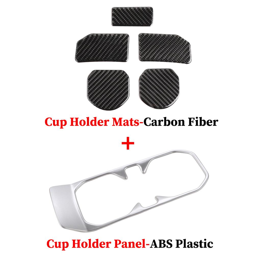 Car Water Cup Holder Mats Drink Pad Coaster Decoration Stickers for Jeep Wrangler JL 2018-2025 2025 2025 Interior Accessories