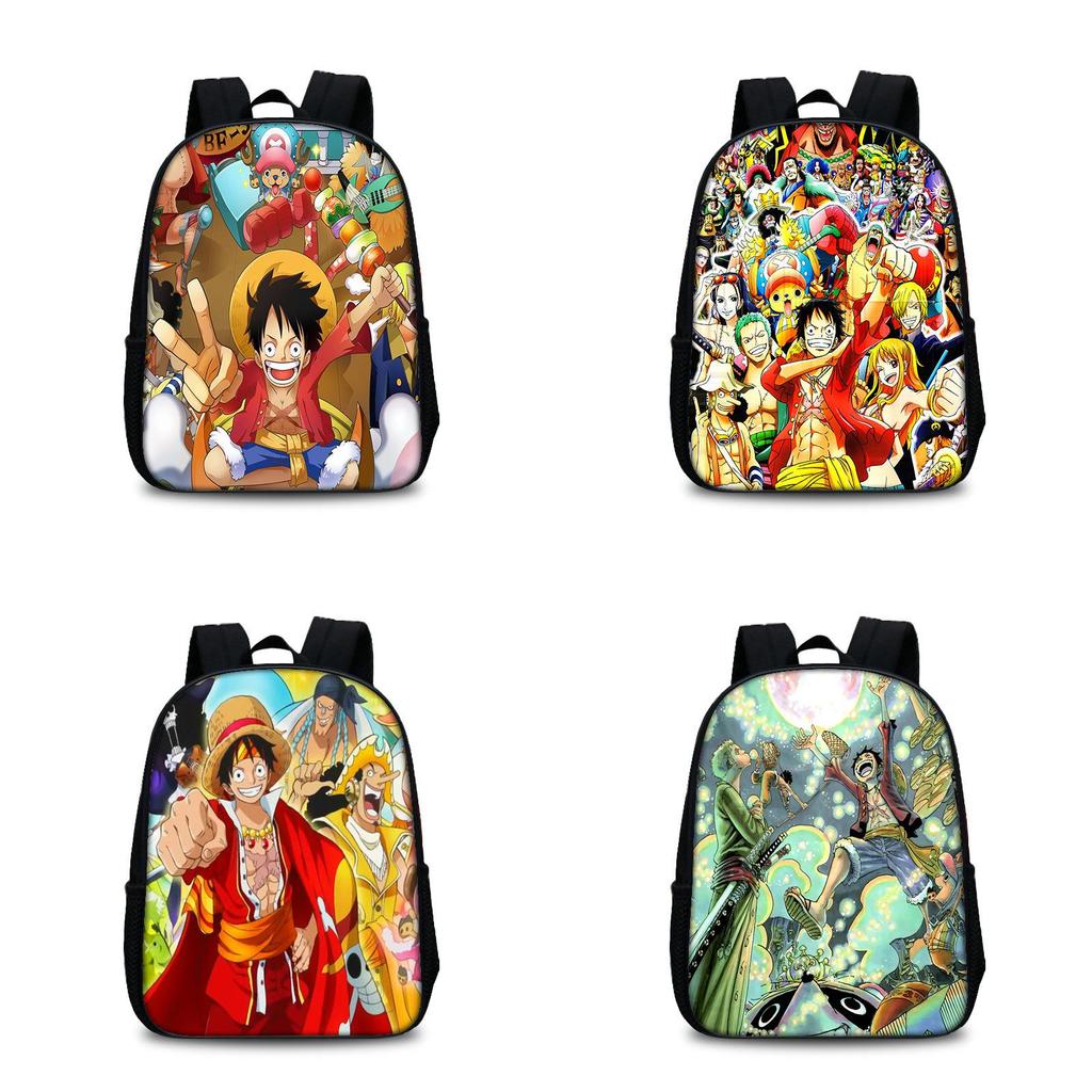 One Piece Backpack For Kids With Nylon Material And Adjustable Straps For School And Daily Use