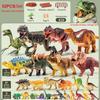 Simulations-Dinosaurier-Spielzeug für Jungen Jurassic-Modelle Kinder-Actionfiguren PVC Tyrannosaurus Welt-Tiere Park Kinder 3 Jahre Geschenk