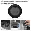 Good-3 Piece Kitchen Sink Plug Filter Garbage Disposal Plug, Stainless Steel Universal Anti-Clogging Kitchen Sink Filter