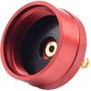 Fuel Gas Cap With Brass Hose Connector, Aluminum 1/4" NPT Port With Nitrile Gasket, For Honda EU1000i EU2000i EU2200i EU20i EU10i For Champion 2000W