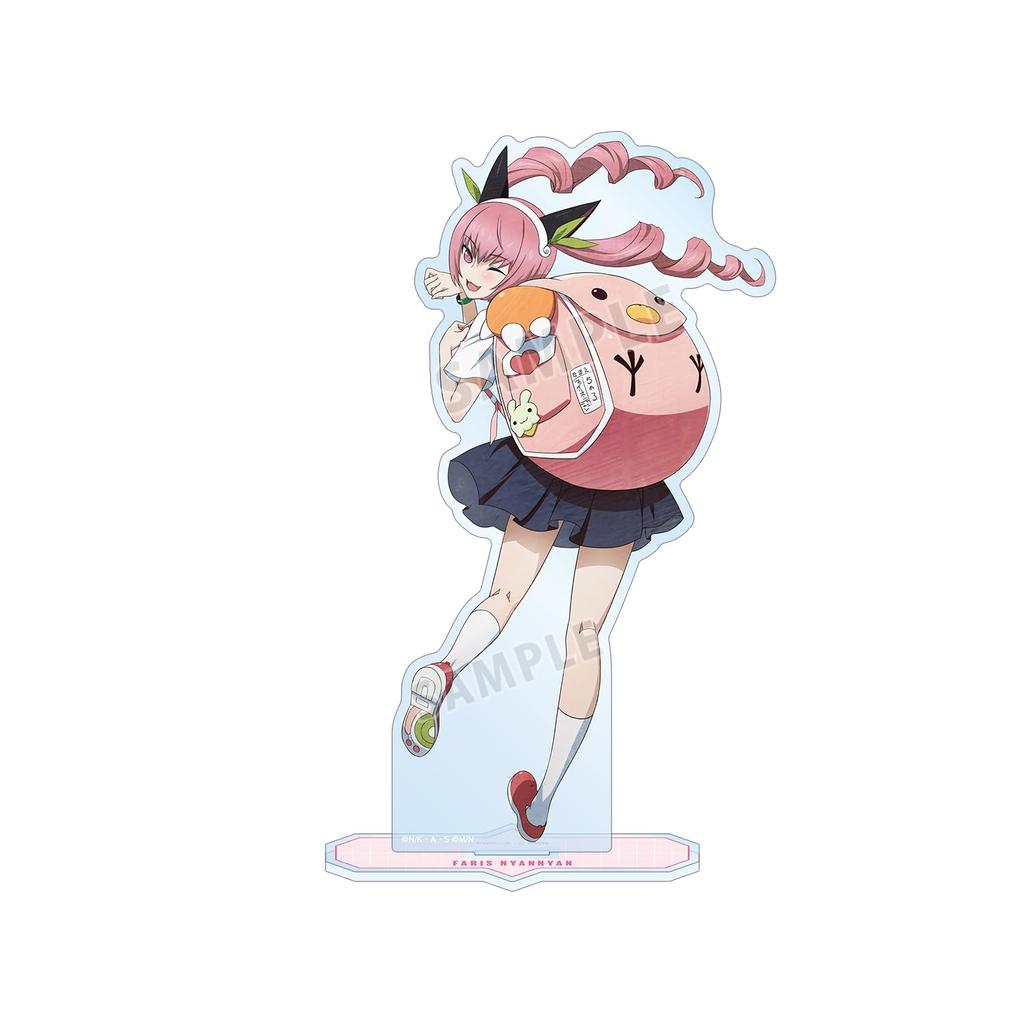 Monogatari Series x STEINS GATE Original Illustration of Faris Nyannyan Collaboration Big Acrylic Stand Ver.
