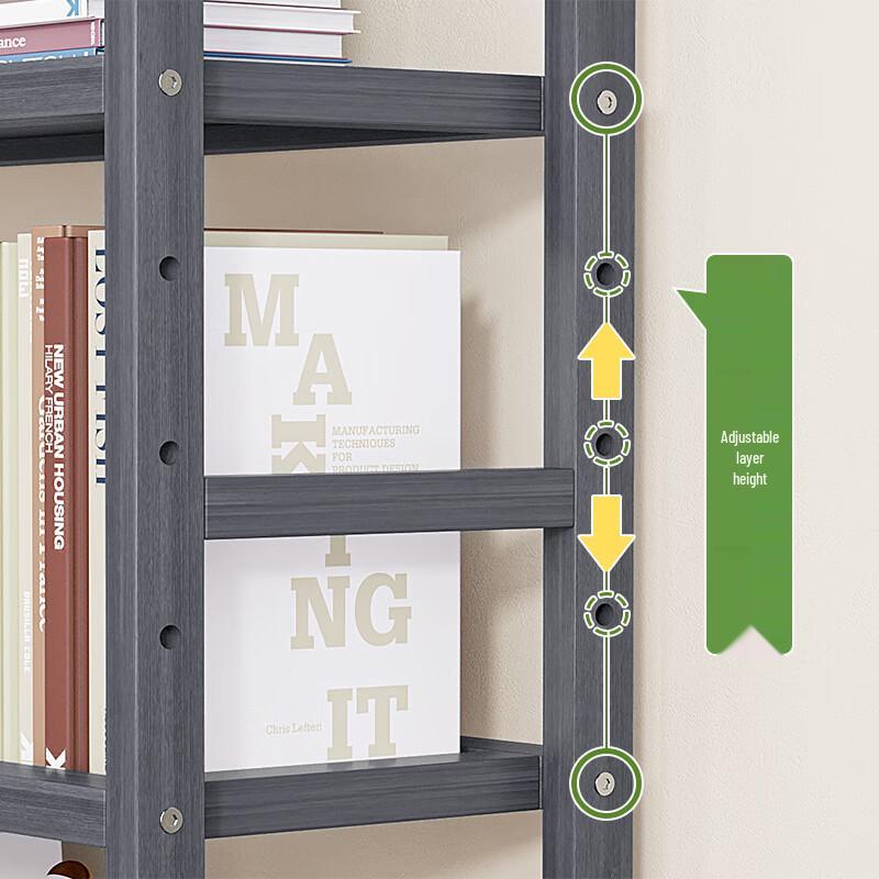 Bamboo 4-Tier Kitchen Shelf