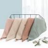 5Pcs Baby Cotton Washcloth Soft Cotton Linen Absorbent Baby Towels  Muslin Squares Newborn Baby Hand Towel Burp Cloth Square Set