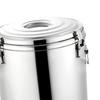 Breakfast Soup Porridge Pot Hotel Buffet Versatile Stainless Steel Round Warmer for