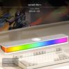 Bluetooth Desktop Speaker, RGB Lighting, USB, Home Gaming Soundbar