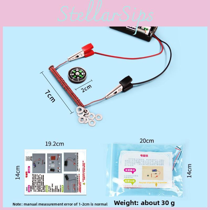 Science Experiment Electromagnet Diy Kit With Educational Materials For Student Handson Learning