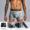 EZATING Boxer Front 3D Größe 4XL Herren 4er-Pack Slips, Verschluss, Geformt, Feuchtigkeitsableitend, Schnelltrocknend, Atmungsaktiv, Hüfttief,