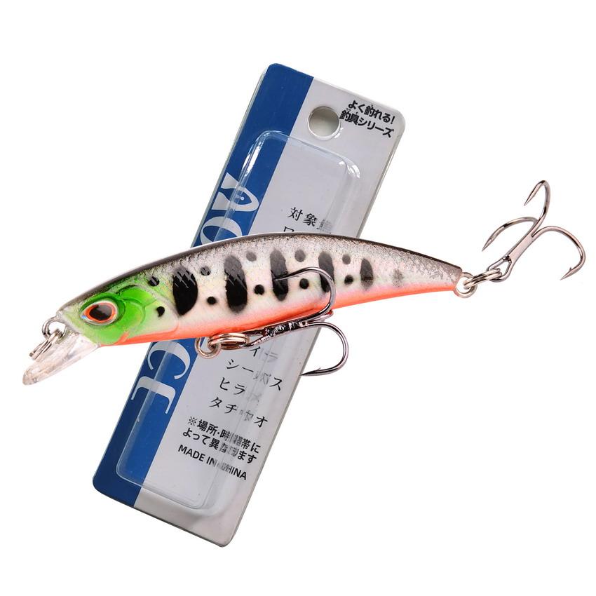 

1 шт. Лазерная медленно тонущая приманка минноу, воблер, крэнкбейт, искусственная приманка, твердая приманка, карп, мини рыболовные приманки, снасти для рыбалки