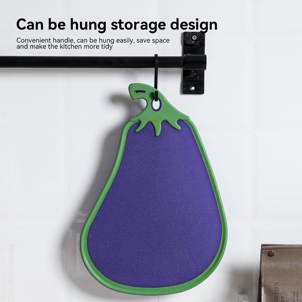 Non-Slip Plastic Chopping Board Fruit Shape Baby Food Cutting Board Fruit Vegetable Chopping Block Kitchen Accessories