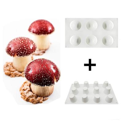 Gomba szilikon hab torta forma Gomba formájú torta forma tortadíszítés