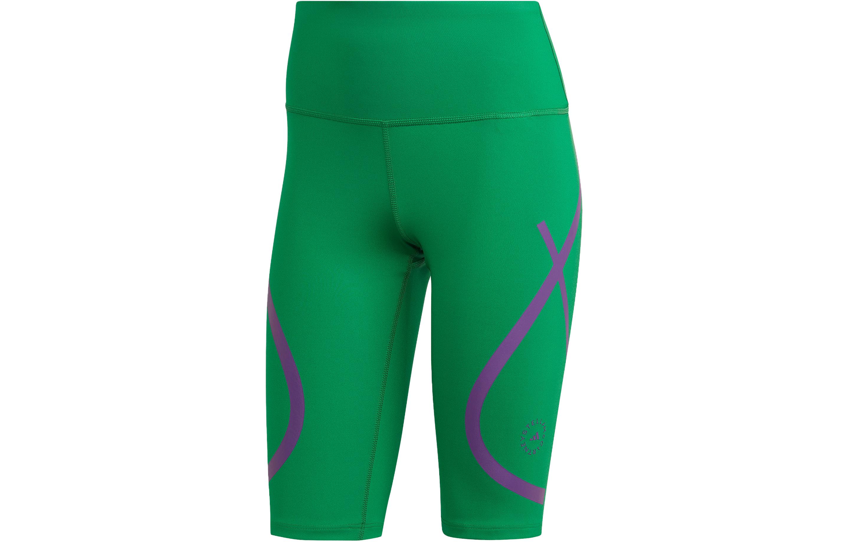 Adidas Sports Shorts Women s Green Moderate Tight Pants HI6059 S