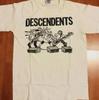 Tričko kapely Descendents, tričko punk rockové kapely, přírodní barva, nové tričko