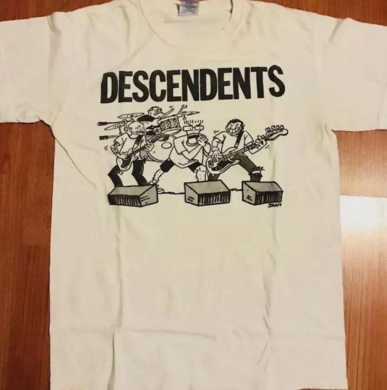Descendents band t-shirt, punk rock band shirt, natural color, new shirt 2XL