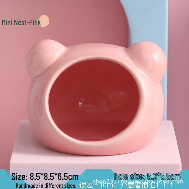 

Керамическое гнездо для хомяка с охлаждением для лета - Место для сна и отдыха для золотистых хомяков