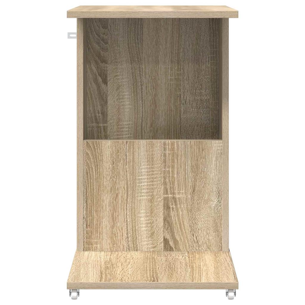 Side Table Sonoma Oak 40 X 35 X 60 Cm Engineered Wood