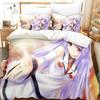 Anime Plastic Memories Isla Bedding Set Boys Girls Twin Queen Size Duvet Cover Pillowcase Bed Kids Adult Home Textile