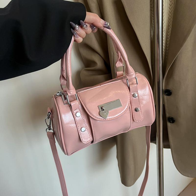 Small Bag Women's Versatile New Fashion Retro Messenger Bag Women's Portable Work Pillow Bag