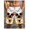 Summer Men's 3D Printed Beach Pants Fashion Versatile Trend Breathable Casual Vacation Style