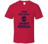 Tom Wilson Is My Spirit Animal Washington Hockey T Shirt