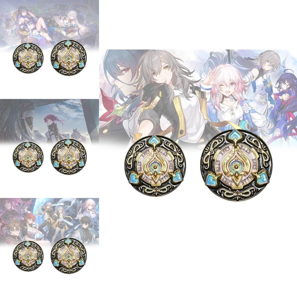 Elegant Metal Game Token From With Intricate Relief Design 3cm And 4cm Sizes