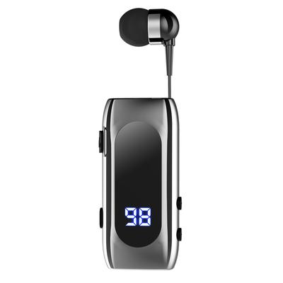 K55 negócios sem fio bt5.2 fone de ouvido intra-auricular retrátil fone de ouvido esportivo mãos-livres
