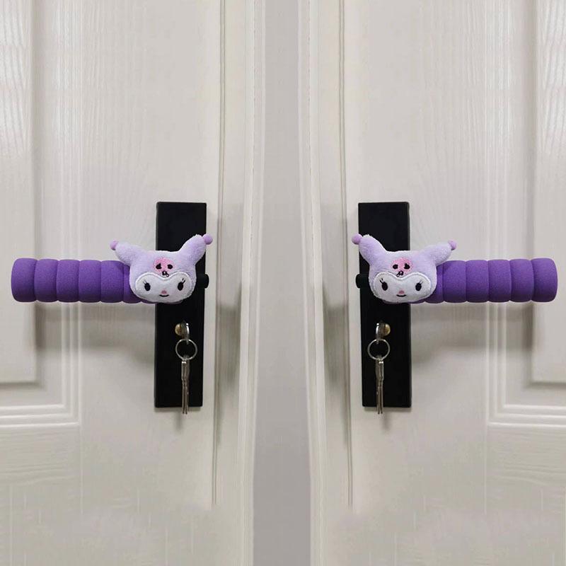 Cartoon Anti-Static Door Handle Protective Cover Cute Children's Bedroom Decor Anti-Collision Home Decor Accessory