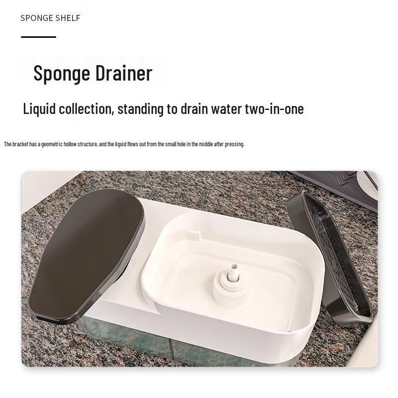 TLXT Manual Press Kitchen Soap Dispenser