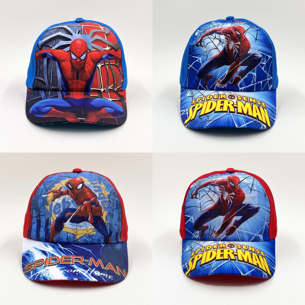Spiderman Cartoon Baseball Cap For Boys Summer Sun Protection And Breathability
