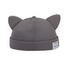 Fashion Cotton Cat Ears Landlord Hat Adjustable Solid Color Melon Skin Hat Hip Hop Brimless Docker Cap Outdoor