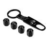 For VW 1 Set Car Wheel Tire Valve Caps Cover Keychain For VW GTI Polo Golf 6 7 Passat Touran Bora Beetle Jetta Tiguan YPSH-C854