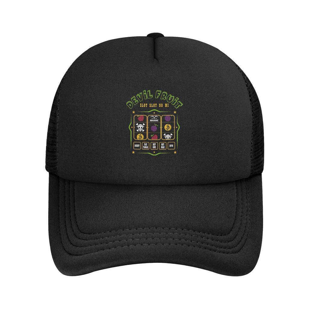 Adult Cute Tony Tony Chopper Trucker Hat Sport Mesh Baseball Caps Polyester onepieces Dad Hat Breathable Sun Hats Summer