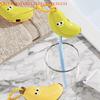 Banana Toothbrush Head Protective Cover With Toothpaste Compartment Toothbrush Dust Clamp Portable Travel Style Storage Box
