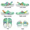 Colorful Printed EVA Clogs Adult Unisex Breathable Soft Sole Slip On Casual Shoes Soft Sole Summer Sandals Daily Comfort