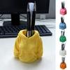 3D Printed Hoodie Pen Holder, Makeup Brush Organizer for Desk, Creative Sweatshirt Shape Pencil Storage Container, School Office Supplies