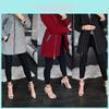 Stylish Women's Autumn Winter Zip Hooded Coat Jacket With Long Sleeve Design For All Occasions