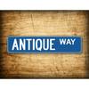 4x16 Inch Retro Metal Sign Custom Antique Road Novelty Plaque Personalized Pattern Wall Decor Housewarming Gift