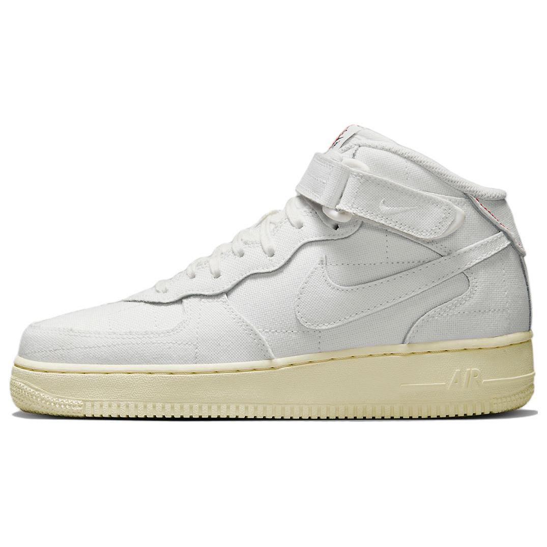 

Nike Air Force 1 Mid 07 Summit White Canvas Women s DZ4866-121 36.5