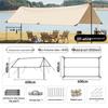 Ningjuli Outdoor UV Protection Camping Tarp