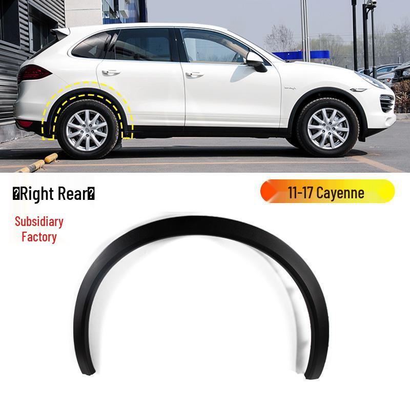 Compatible with 11-17 Porsche Cayenne: Front/Rear Left/Right Wheel Arch Fender Guard
