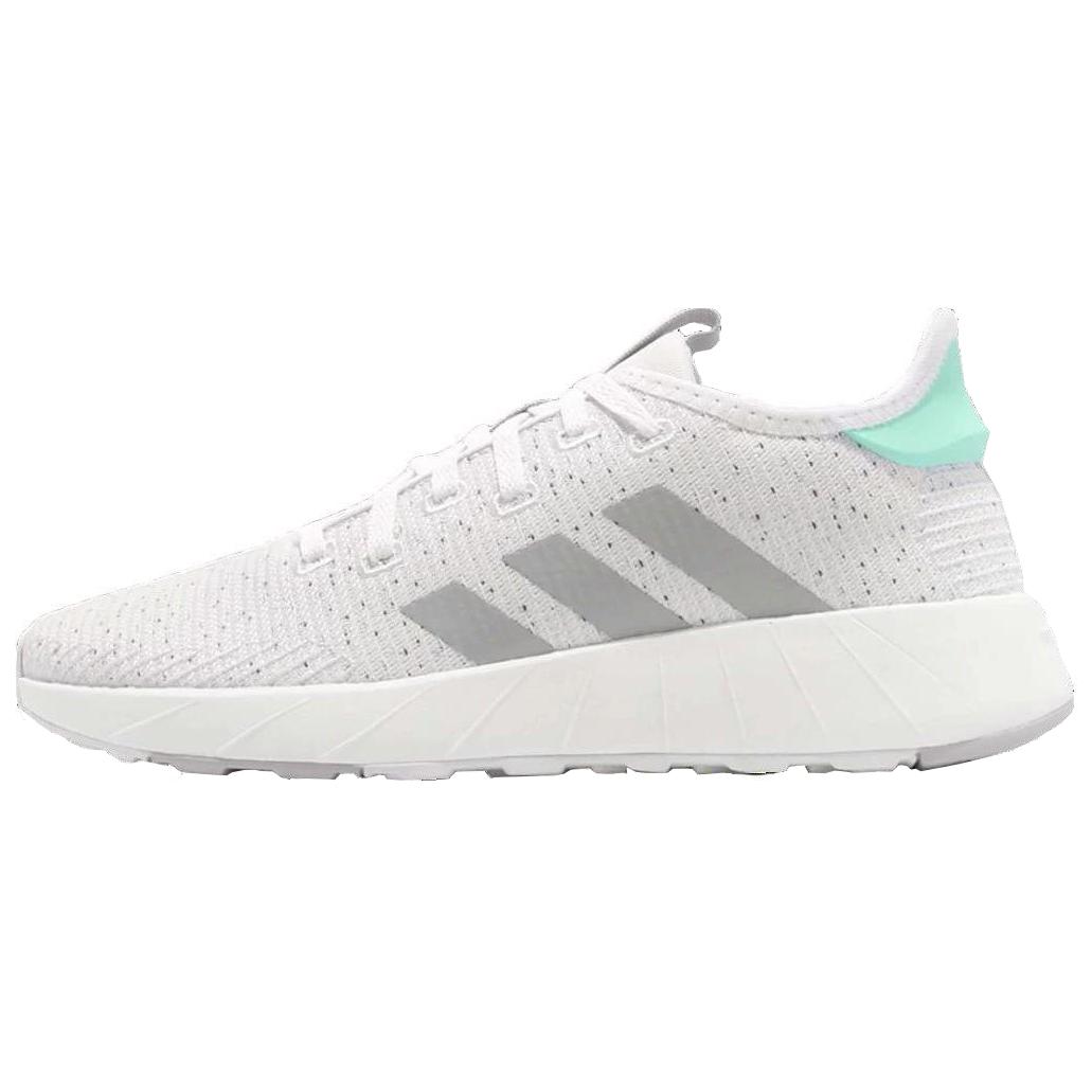 

New Adidas Questar Slip Resistant Abrasion Resistant Low top Running Shoes Women s White F34651 36.5