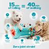 Interactive Dog Treat Dispensing Toy Adjustable Puzzle Dog Toy Slow Feeder Enrichment Toy for Mental Stimulation